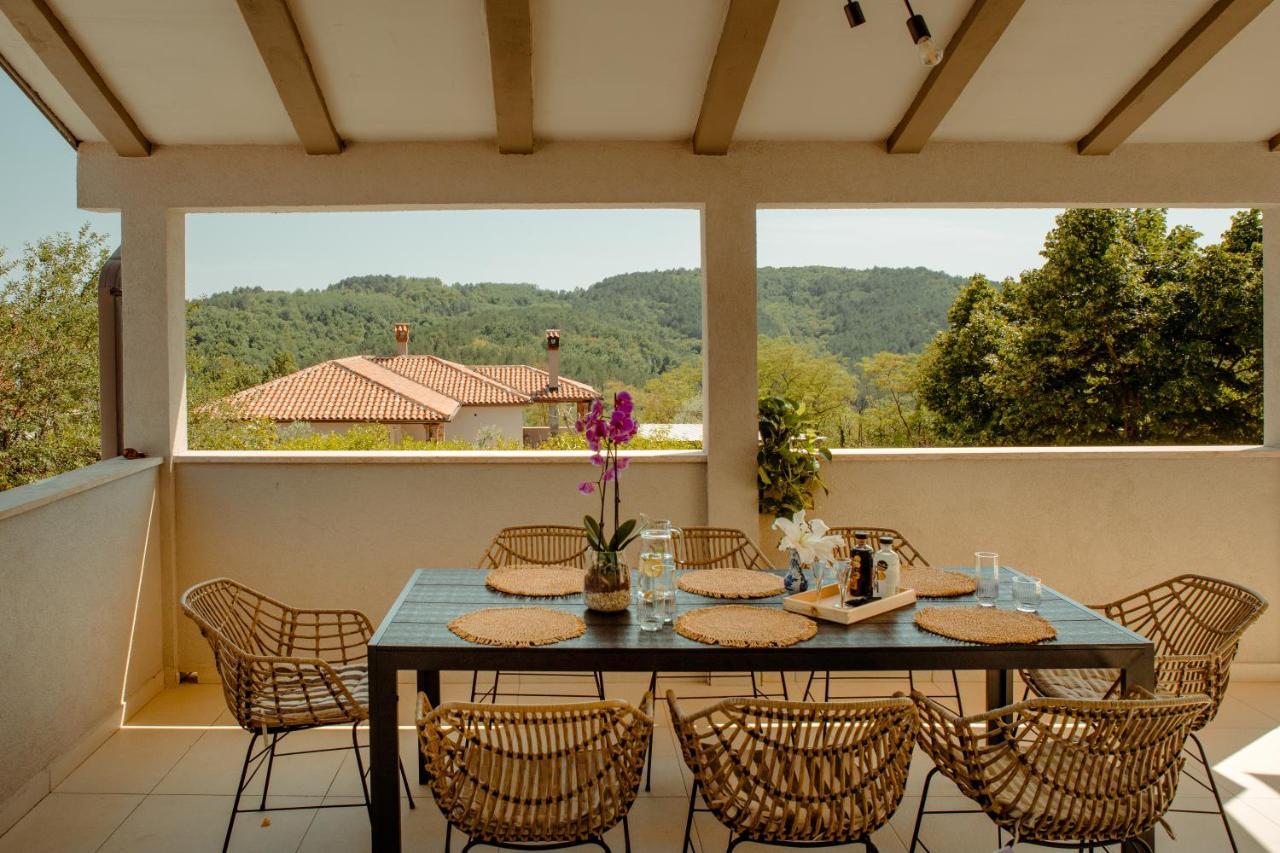 Casa Cavi Istria Vila Oprtalj Exterior foto